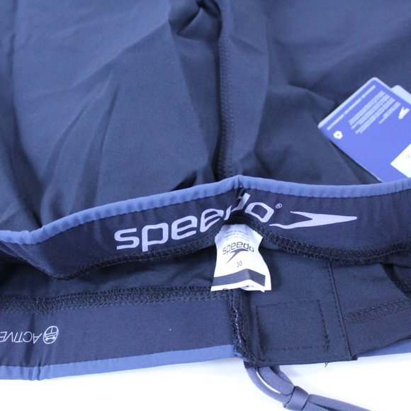 Speedo Men's Stretch Tech Boardshort, Black, 30 - Picture 8 of 8